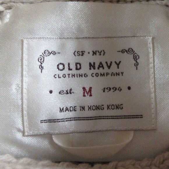 OLD NAVY Wool Blend Fair Isle Nordic Turtleneck Sweater Womens Sz M Knit Top NWT - Picture 3 of 8